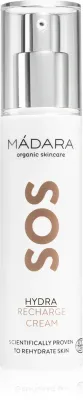 MÁDARA SOS Hydra Recharge - Увлажняющий крем для лица на день и на ночь с антивозрастным эффектом, 50 мл