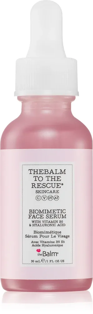 theBalm To The Rescue® Biomimetic - в контексте того, что это сыворотка для лица: увлажняющая сыворотка, глубоко питательная, 30 мл