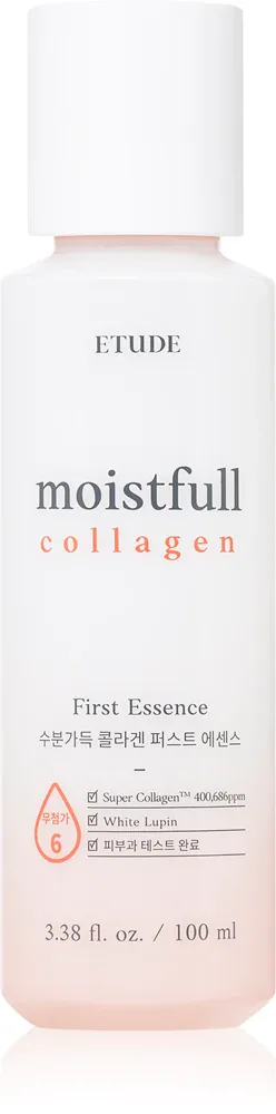 ETUDE Moistfull Collagen - в концентрированной увлажняющей эссенции с коллагеном, 80 мл