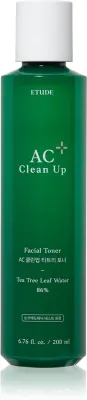 ETUDE AC Clean Up Facial Toner - Тоник для проблемной кожи, 200 мл