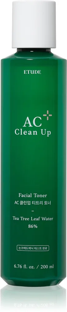 ETUDE AC Clean Up Facial Toner - Тоник для проблемной кожи, 200 мл