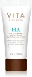 Vita Liberata Face Tanning Moisturiser with Hyaluronic Acid - Увлажняющий крем для лица с эффектом загара, 50 мл — фото 1