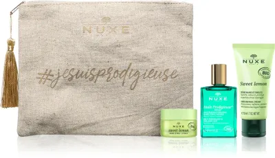 Nuxe Huile Prodigieuse Set - Путешественнический набор для женщин, 3 шт