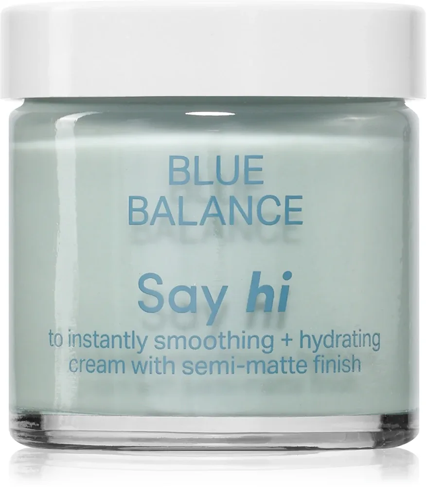 Say Hi Blue Balance - Увлажняющий крем для лица, разглаживающий, 50 мл