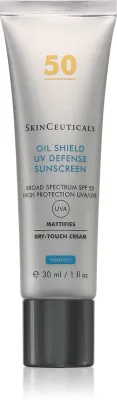 Skinceuticals Protect Oil Shield UV Defense Sunscreen SPF 50 - Матирующий крем для загара лица для жирной кожи SPF 50, 30 мл