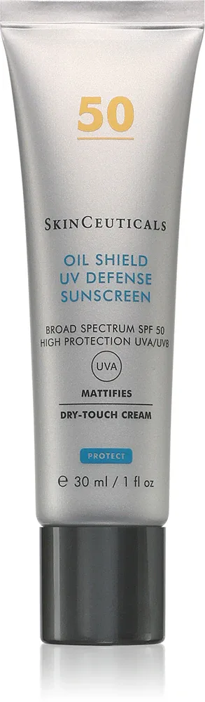 Skinceuticals Protect Oil Shield UV Defense Sunscreen SPF 50 - Матирующий крем для загара лица для жирной кожи SPF 50, 30 мл