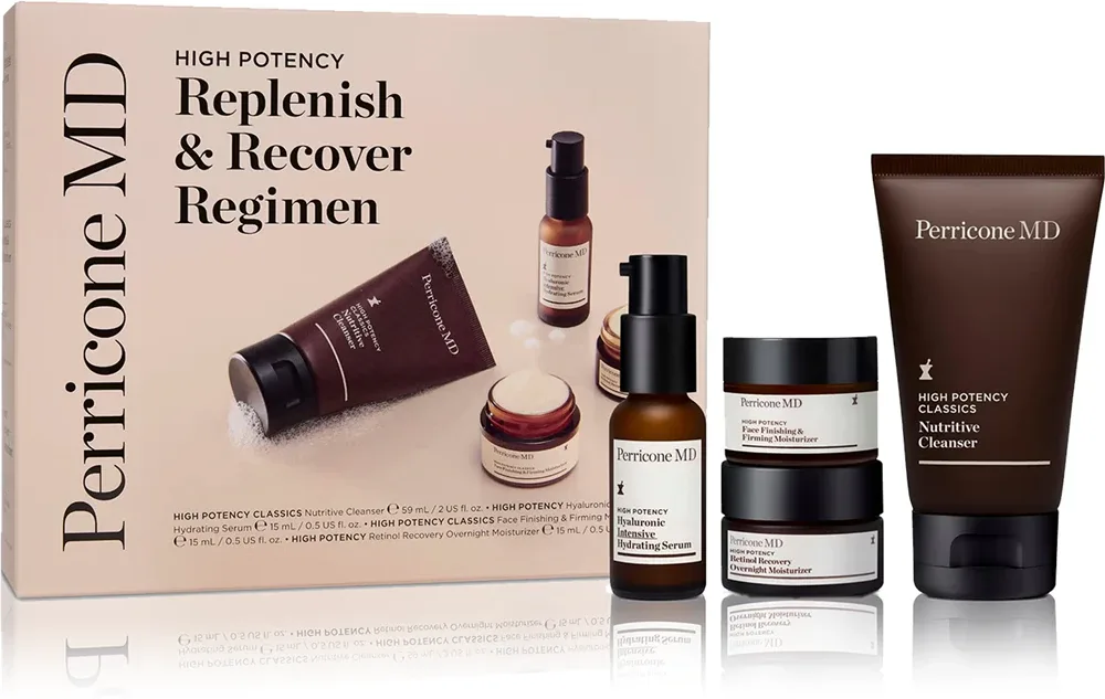 Perricone MD High Potency Replenish & Recover Regimen - Подарочный набор для увлажнения и упругости кожи