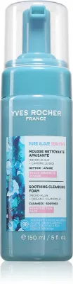 Yves Rocher Pure Algue Sensitive - Увлажняющая очищающая пена для чувствительной кожи, 150 мл