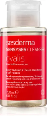Sesderma Sensyses Cleanser Ovalis - Средство для снятия макияжа для чувствительной и раздраженной кожи, 200 мл