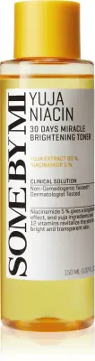 Some By Mi Yuja Niacin 30 Days Miracle Brightening Toner - Осветляющий тоник, 150 мл