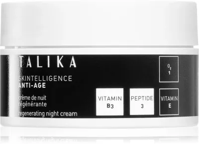 Talika Skintelligence Anti-Age Regenerating Night Cream - Восстанавливающий ночной крем против старения и укрепляющий кожу, 50 мл