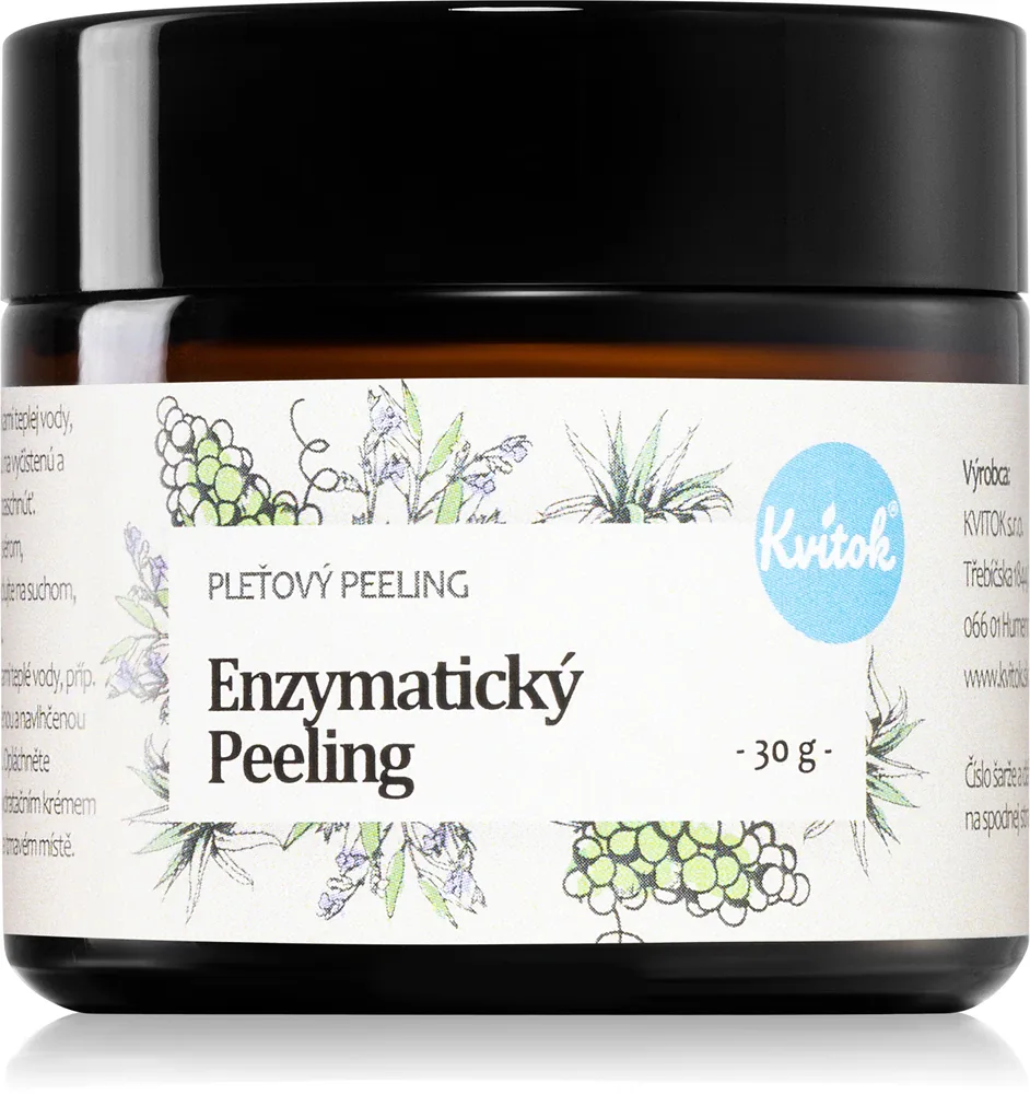 Kvitok Enzymatic Peeling - Пилинг для чувствительной кожи лица, 30 мл