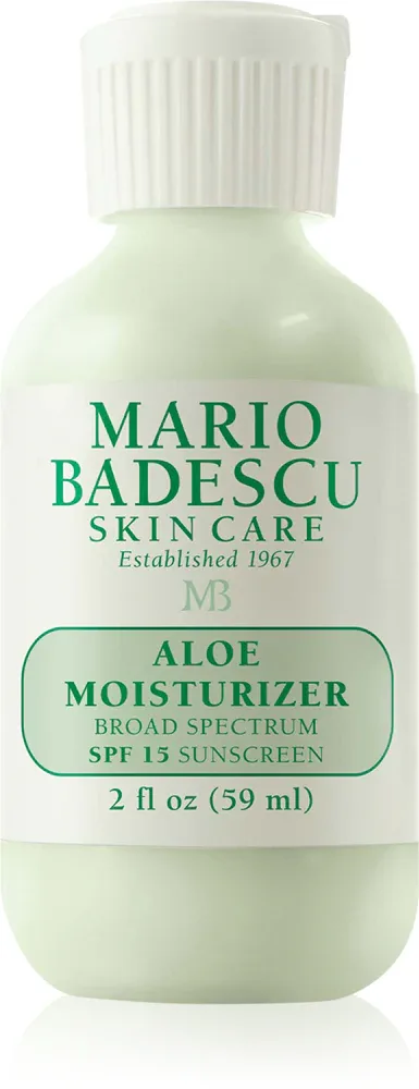 Mario Badescu Aloe Moisturizer SPF 15 - Легкий успокаивающий крем с SPF 15, 59 мл