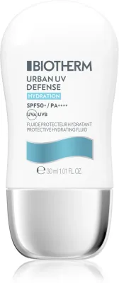 Biotherm Urban UV Defense Protective Hydrating Fluid SPF50+ - Увлажняющий крем для лица с УФ-фильтром, 30 мл