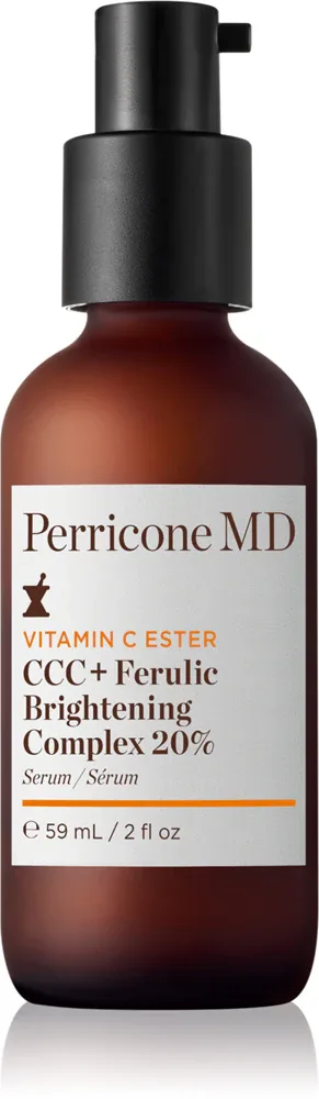 Perricone MD Vitamin C Ester Brightening Complex 20% - сыворотка для лица, осветляющая кожу, 59 мл
