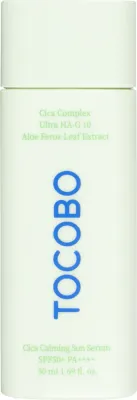 TOCOBO Cica Calming Sun Serum - Солнцезащитный крем в стике с успокаивающим действием SPF 50+, 50 мл