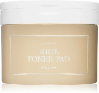 I'm from Rice Toner Pad - Тонизирующие патчи для лица для осветления и смягчения кожи, 60 шт