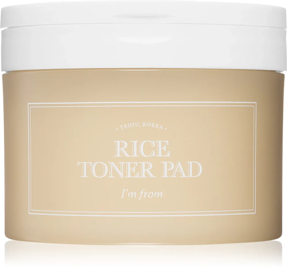 I'm from Rice Toner Pad - Тонизирующие патчи для лица для осветления и смягчения кожи, 60 шт