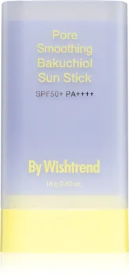 By Wishtrend Pore Smoothing Bakuchiol Sun Stick - Солнцезащитный крем в стике с бакучиолом SPF 50+, 18 г