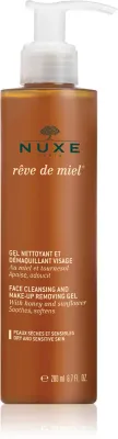 Nuxe Rêve de Miel Face Cleansing and Make-Up Removing Gel - очищающий гель для лица, 200 мл