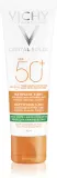 Vichy Capital Soleil Mattifying 3-in-1 - Матирующий солнцезащитный крем для лица SPF 50+, 50 мл — фото 1