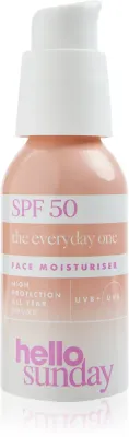 hello sunday the everyday one SPF 50 - Солнцезащитный крем для лица, 50 мл