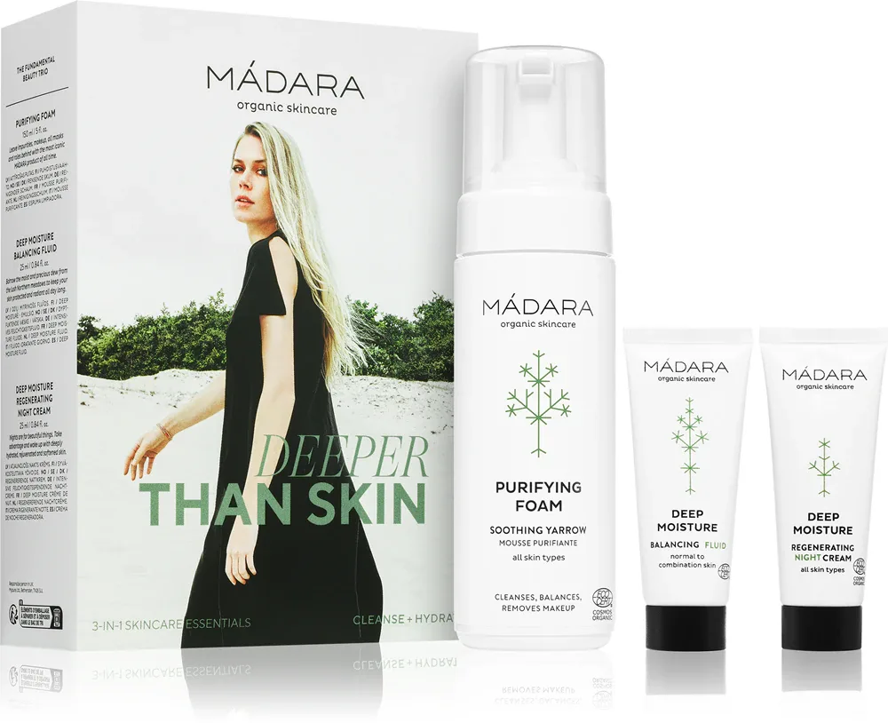 MÁDARA Deeper Than Skin Skincare Essential Set - набор для ухода за кожей