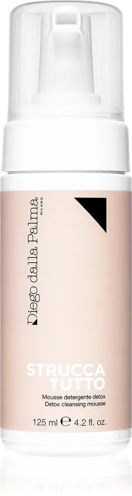 Diego dalla Palma Struccatutto Detox Cleansing Mousse - Очищающая пенка для детоксикации, придающая молодой вид, 125 мл