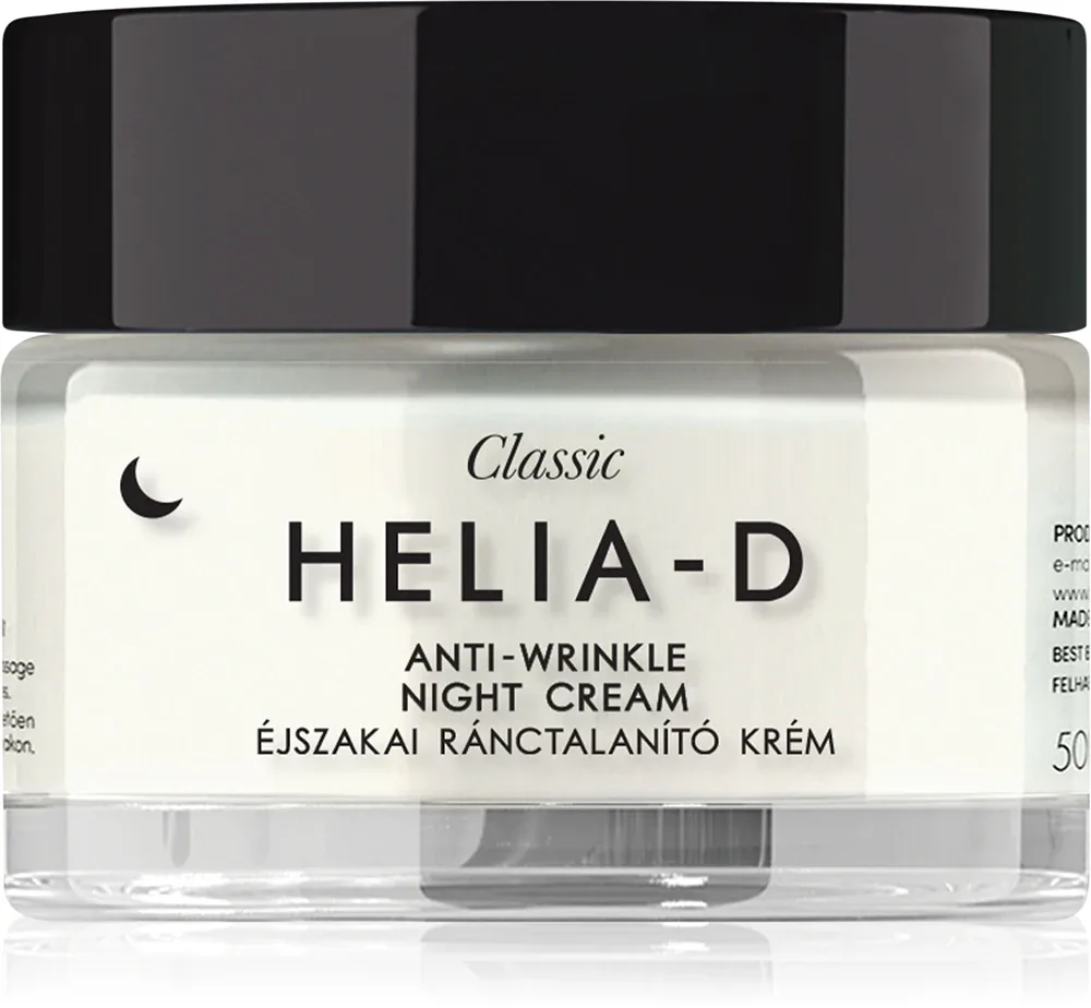 Helia-D Classic - Увлажняющий антивозрастной ночной крем, 50 мл
