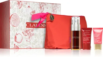Clarins Double Serum & Super Restorative Collection - Подарочный набор для зрелой кожи