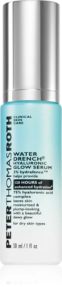 Peter Thomas Roth Water Drench Hyaluronic Glow Serum - Гиалуроновая сыворотка с осветляющим эффектом, 30 мл