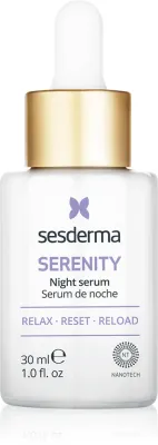 Sesderma Serenity - восстанавливающая ночная сыворотка с омолаживающим эффектом, 30 мл