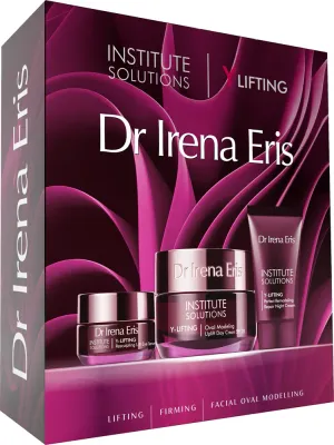 Dr Irena Eris Institute Solutions Y-Lifting - Подарочный набор для укрепления кожи для женщин, 3 шт