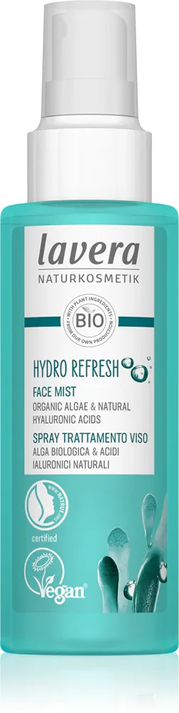 Lavera Hydro Refresh - Увлажняющий спрей для лица, 100 мл