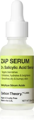Carbon Theory Salicylic Acid Zap Serum - сыворотка с салициловой кислотой, 30 мл