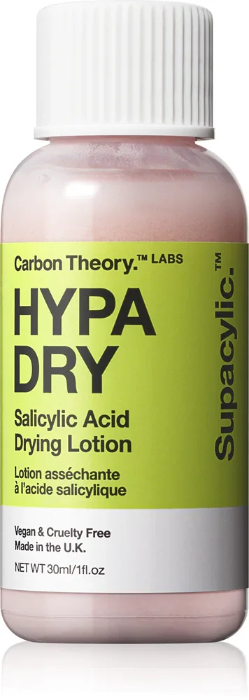 Средство для лица Carbon Theory Salicylic Acid Hypa Dry локальное, с салициловой кислотой, ночное, 30 мл