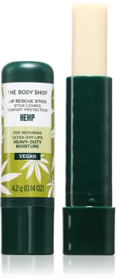 Бальзам для губ The Body Shop Hemp Lip Rescue Stick увлажняющий, в стике, 4,2 г