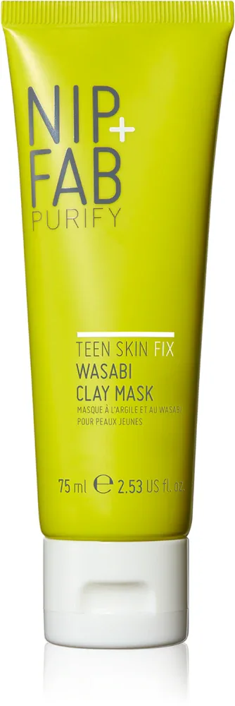 NIP+FAB Teen Skin Fix - Глиняная маска для лица, 75 мл