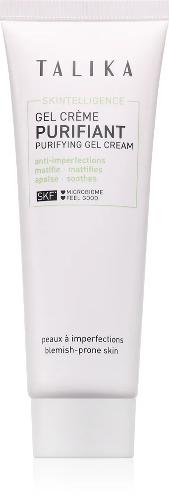 Talika Skintelligence Purifying Gel Cream - Гель-крем против несовершенств кожи с акне, 50 мл