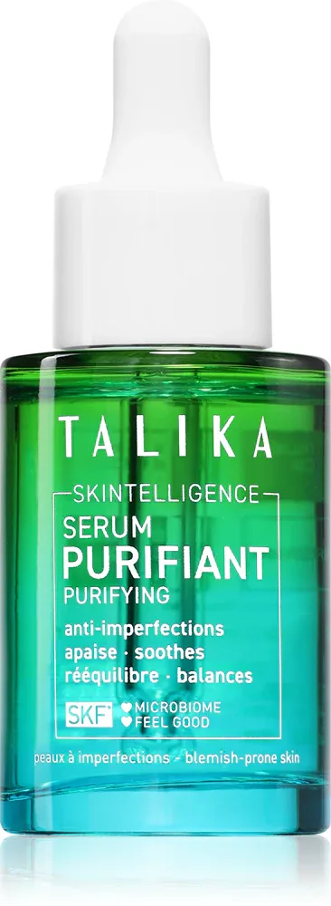 Talika Skintelligence Purifying Serum - В контексте того, что это сыворотка для лица: сыворотка детоксицирующая и очищающая против несовершенств кожи с акне, 30 мл