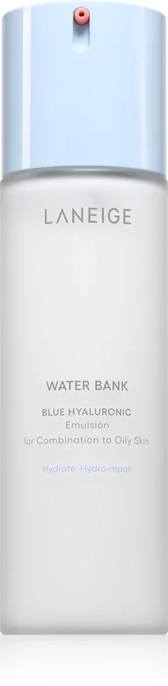 LANEIGE Water Bank Blue Hyaluronic Emulsion - Увлажняющая эмульсия для лица для жирной и комбинированной кожи, 120 мл