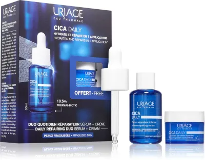 Uriage Cica Daily Daily Repairing Duo - инновационный увлажняющий набор для ослабленной кожи