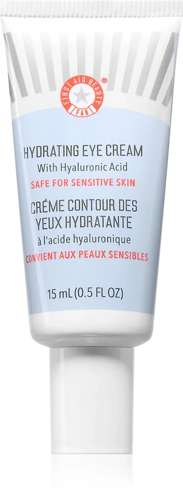 First Aid Beauty Hydrating Eye Cream - Увлажняющий крем для глаз с гиалуроновой кислотой, 15 мл