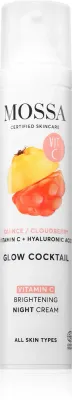 Mossa Glow Coctail - осветляющий ночной крем, 50 мл