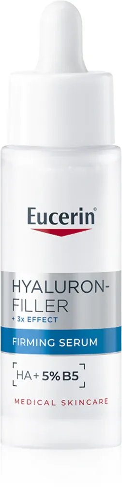 Eucerin Hyaluron-Filler + 3x Effect - антивозрастная сыворотка для лица, наполняющая, 30 мл