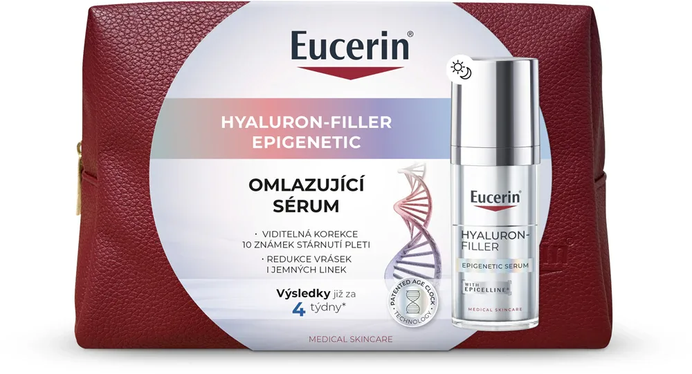 Eucerin Hyaluron-Filler Epigenetic - В контексте того, что это сыворотка для лица: омолаживающая сыворотка - косметическая саше torebka kosmetyczna
