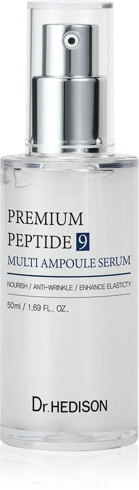 Dr. HEDISON Premium Peptide 9+ Multi Ampoule Serum - в контексте того, что это сыворотка для лица: интенсивное сыворотка для питания и увлажнения, 50 мл