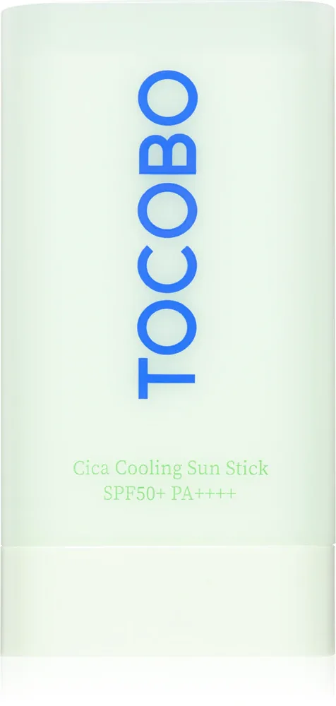 TOCOBO Cica Cooling Sun Stick - Солнцезащитный увлажняющий стик с успокаивающим действием SPF 50+, 18 г