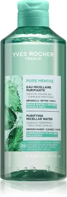 Yves Rocher Pure Menthe - Очищающая мицеллярная вода, 400 мл
