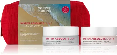 ANNEMARIE BÖRLIND SYSTEM ABSOLUTE LIGHT Travel Essentials - Подарочный набор для идеальной кожи